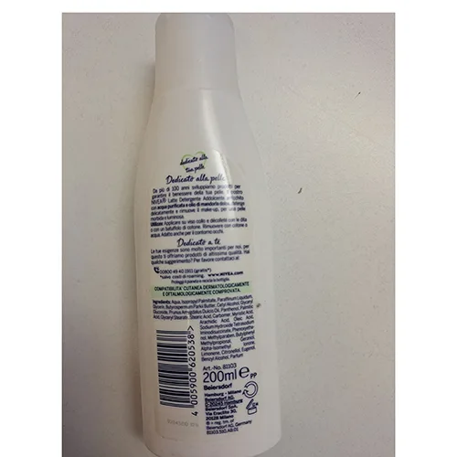 Latte detergente «Latte detergente addolcente» — foto 2 dell'alert SR/01639/25