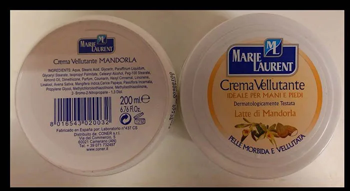 Crema per il corpo «Latte di Mandorla, Crema Vellutante» (MARIE LAURENT ML)