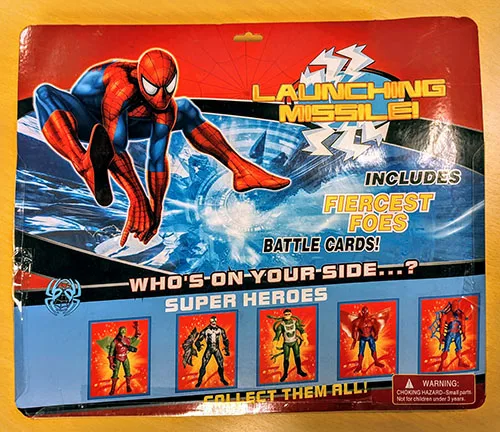 4 personaggi Marvel venduti insieme «Launching Missile» — foto 2 dell'alert A12/00314/21