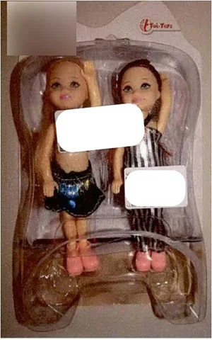 Bambola di plastica «Lauren Deluxe - Little Sister» (Nugar, TOI-TOYS)
