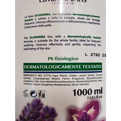 Sapone liquido «LAVANDA E IRIS» — foto 5 dell'alert A12/01198/24