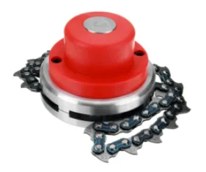 Attacco di taglio a falda per spazzole. «Lawn Mower Trimmer Head Coil Chain Brush Cutter Garden Grass Trimmer For Lawnmower.»