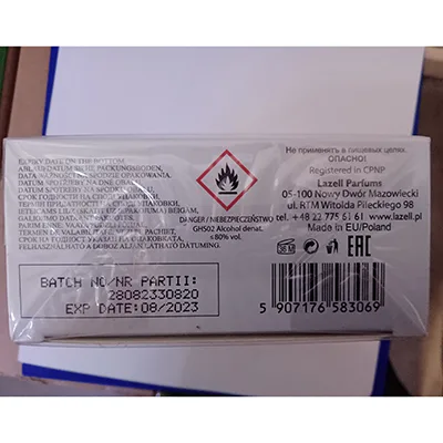 Profumo «Lazell AMAZING EAU DE PARFUM FOR WOMAN» — foto 3 dell'alert A12/01018/24