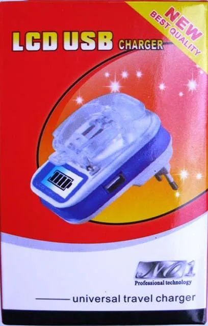 Caricabatterie USB «LCD USB Charger - Universal Travel Charger» — foto 1 dell'alert A12/2144/14