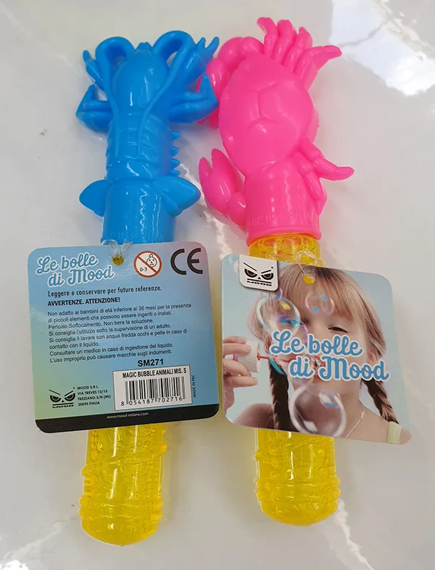 Giocattolo della bolla di sapone «LE BOLLE DI MOOD» (MOOD S.R.L.)
