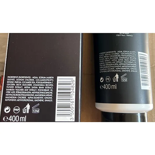 Gel doccia «Le nouvel homme» — foto 3 dell'alert A12/01317/24