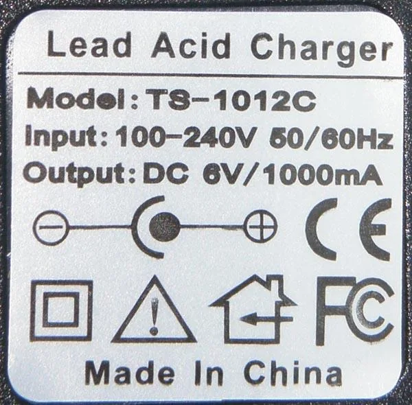 Caricabatterie «Lead Acid Charger» — foto 2 dell'alert A11/0048/16