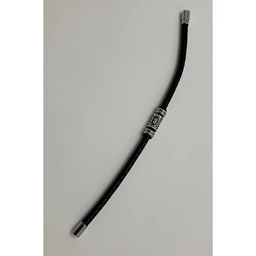 Braccialetto «Leather bracelet, Bjarka rune» — foto 2 dell'alert SR/00733/25