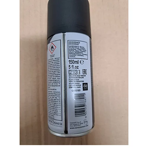 Deodorant «Leather deo spray pour homme» (Byblos)