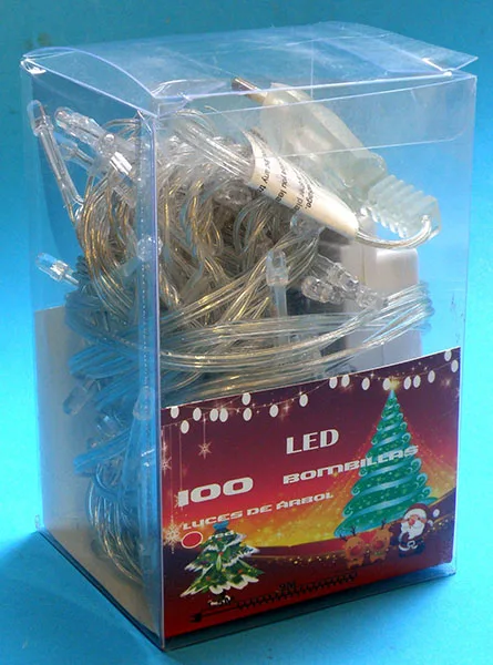Catena di illuminazione «LED 100 BOMBILLAS / beltéri LED karácsonyi égősor» — foto 4 dell'alert A12/01398/21