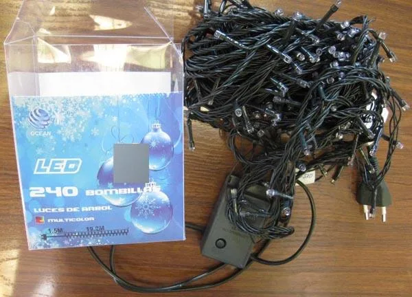 Catena di illuminazione «LED 240 Bombillas, Luces de Arbol» (Ocean)