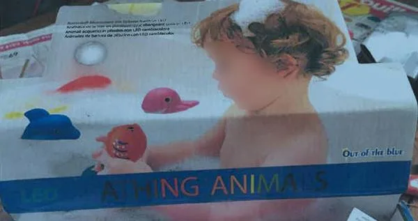 Giocattolo da bagno con LED «LED BATHING ANIMALS» — foto 2 dell'alert A11/0064/18