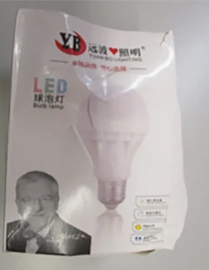 Lampadina leggera «LED Bulb Lamp» — foto 2 dell'alert A12/00055/21