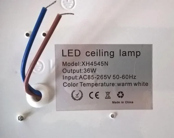 Plafoniera a LED «LED Ceiling Lamp» — foto 4 dell'alert A12/0915/18
