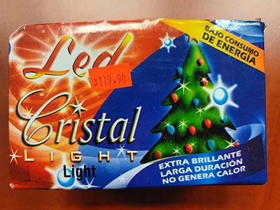 Catena di illuminazione «LED Cristal LIGHT» — foto 1 dell'alert A12/01001/23
