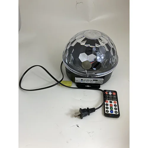 Lampada da discoteca «LED Crystal Magic Ball Light»