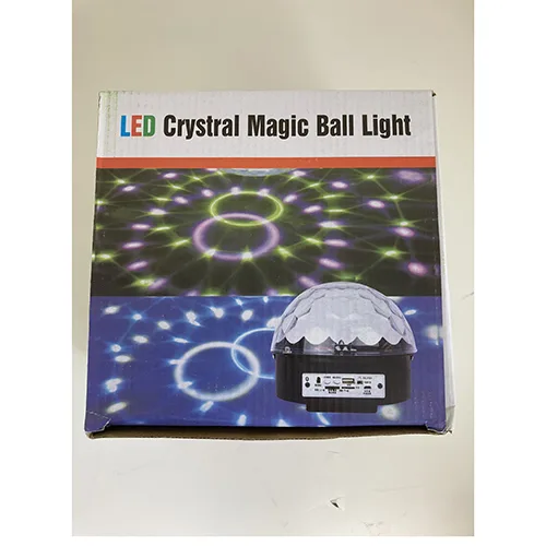 Lampada da discoteca «LED Crystal Magic Ball Light» — foto 2 dell'alert INFO/00155/24