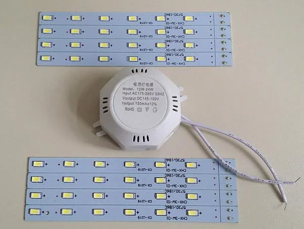 Kit di costruzione per luce LED «LED Deckenleuchte Octopus» — foto 1 dell'alert A12/0884/19