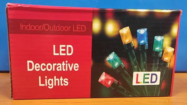 Catena di illuminazione «LED Decorative lights» — foto 1 dell'alert A12/00546/22