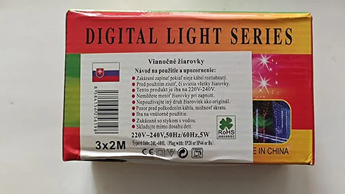 Catena di illuminazione «LED decorative lights» — foto 5 dell'alert A12/02951/23
