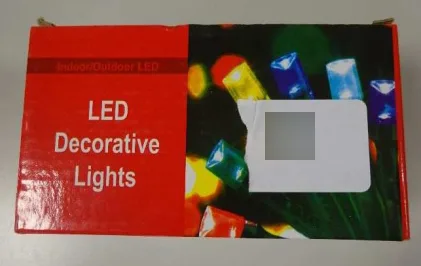 Catena di illuminazione «LED Decorative Lights, Indoor/Outdoor» — foto 4 dell'alert A12/00570/23