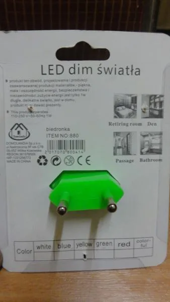 Luce notturna «LED dim swiatla - biedronka» — foto 4 dell'alert A12/0650/19