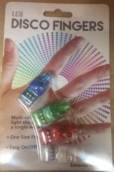 Lampade a LED «LED Disco Fingers» (Funtime)