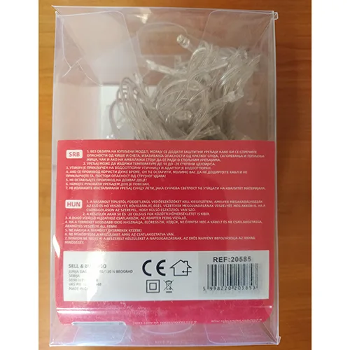 Catena di illuminazione «LED-ES LÁMPASOROK  LED RETAZOVÉ SVETLA 100L/M» — foto 2 dell'alert SR/01859/25