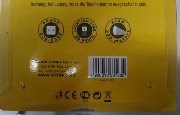Torcia a LED «LED Flashlight» — foto 2 dell'alert A11/0042/18