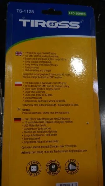 Torcia a LED «LED Flashlight» — foto 3 dell'alert A11/0042/18