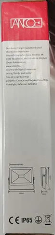Proiettore a LED «LED FLOOD LIGHT» — foto 2 dell'alert A12/01638/22
