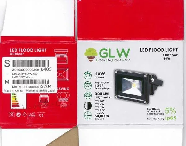 Proiettore a LED «LED Flood Light» — foto 2 dell'alert A12/0585/16