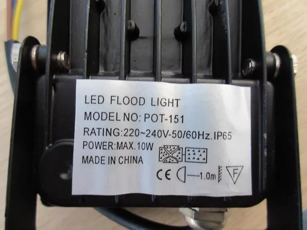 Luce di inondazione del LED «LED Flood Light / LED Prozektors» — foto 1 dell'alert A11/0112/15