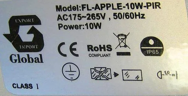 Proiettore a LED «LED FLOOD LIGHT REFLECTOR» — foto 2 dell'alert A12/0717/18