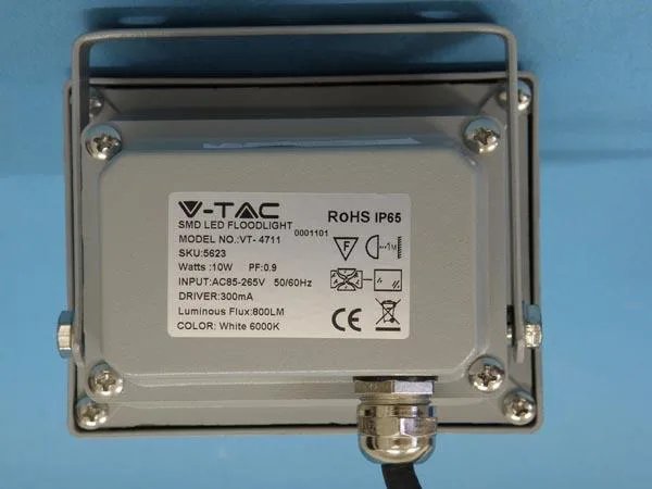 Proiettore «LED FLOODLIGHT SMD SERIES» — foto 2 dell'alert A12/1484/16