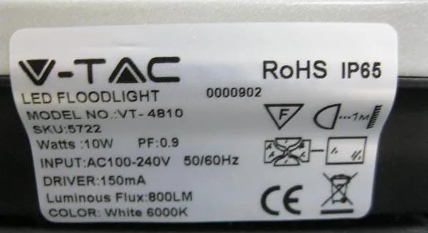 Proiettore a LED «LED Floodlight» — foto 2 dell'alert A11/0133/16