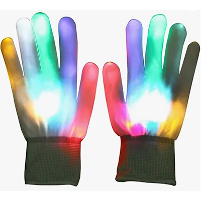 Guanti a led «LED gloves» — foto 2 dell'alert A12/03060/24