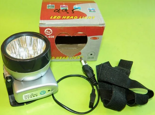 Proiettore ricaricabile «LED Head Light» (Hl)
