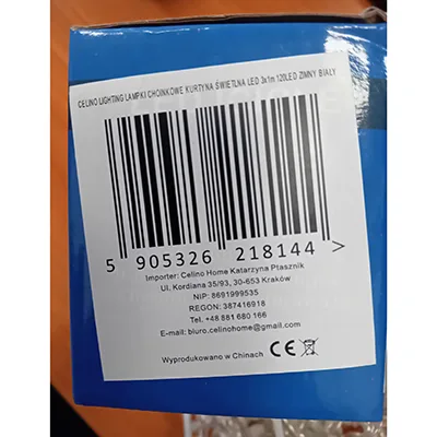 Catena di illuminazione «LED ICICLE LIGHT» — foto 2 dell'alert SR/00835/26