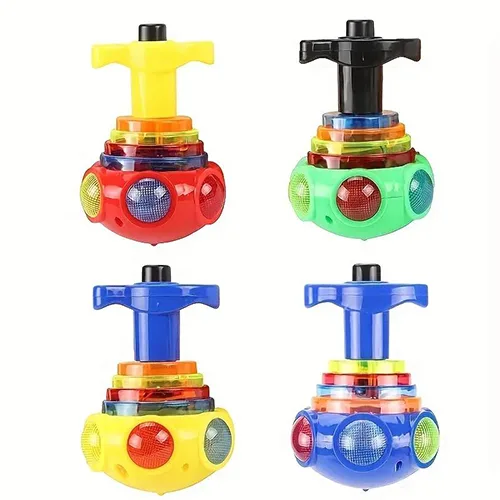 Giocattolo di filatura «LED innovant avec musique, gyroscope rotatif, toupie créative» (Toys)