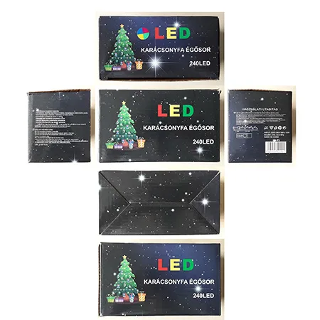 Catena di illuminazione «„LED KARÁCSONYFA ÉGŐSOR 240LED”» — foto 3 dell'alert A12/00198/24