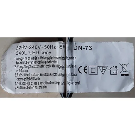Catena di illuminazione «„LED KARÁCSONYFA ÉGŐSOR 240LED”» — foto 4 dell'alert A12/00198/24