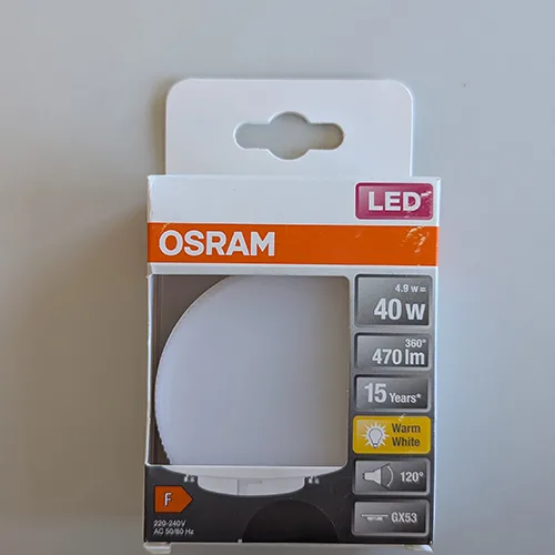 Lampadina «LED-Lampe GX53» — foto 2 dell'alert SR/00179/26