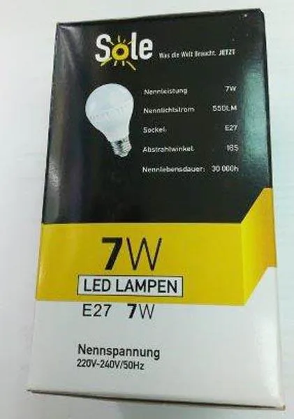 Lampada a LED «LED LAMPEN» — foto 1 dell'alert A12/0284/17