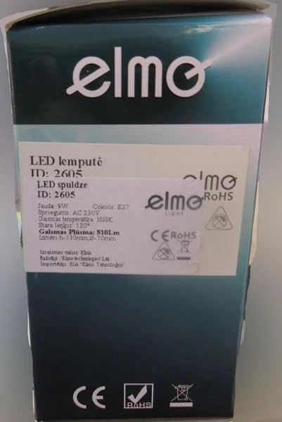 Lampadina a LED «LED Lauko prozekortius (LED outdoor floodlight)» — foto 3 dell'alert A11/0114/16