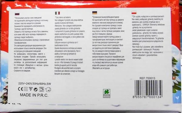 Catena di illuminazione «LED Lights» — foto 2 dell'alert A12/1520/17