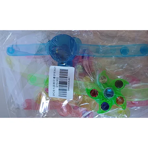 Bracciale giocattolo LED «LED Luminous Fidget Spinner Bracelet» — foto 2 dell'alert SR/03523/25