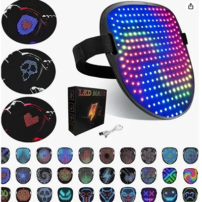 Maschera a LED «Led Mask» — foto 3 dell'alert A12/03059/24