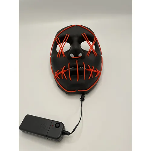 Maschera di Halloween «LED Mask Nightmare Röd» — foto 4 dell'alert A12/02920/24