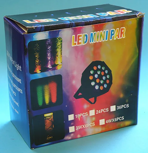 Luce a LED «LED MINI PAR / LED Flat Par Light»